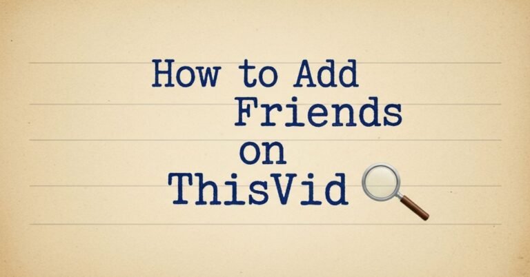 How to Add Friends on ThisVid
